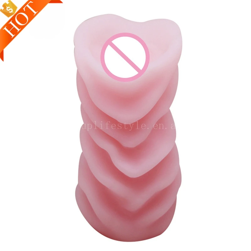 Hands Free Artificial Vagina Real Pussy Silicone Rubber Vagina For Men ...