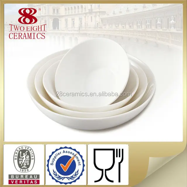 japanese plain white dinnerware rice ramen bowl salad serving