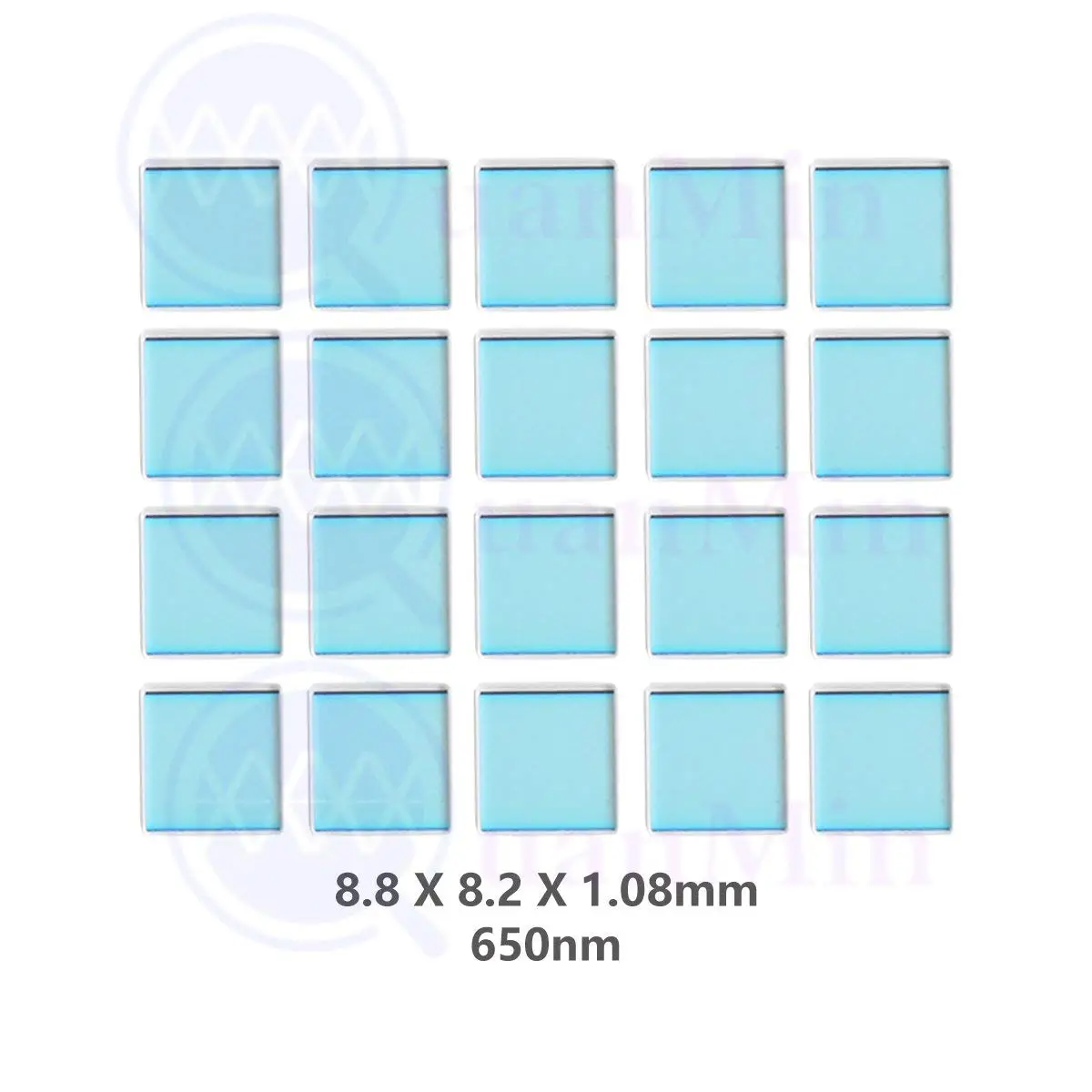 1pcs Coated Glass Collimating Lens for 630nm-680nm Red Laser Diode Full-Thread