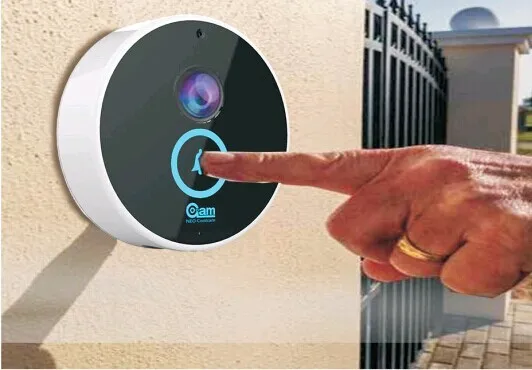 WIFI video Doorbell two way audio and remote monitor by smart phone free application