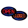 LED open closed double sign