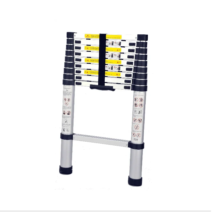 Aluminum Single Side Telescopic Step Ladder For Lidl Buy Telescopic