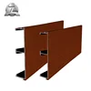 power coating brown metal aluminum deck board framing system