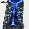 iRun Reflective Lock Laces Free Tie Shoelace Wholesale Shoe Laces Different Tips
