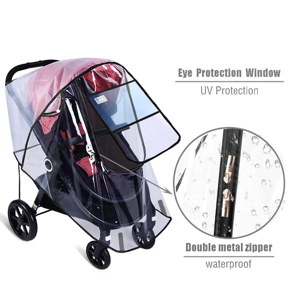 baby stroller weather shield