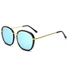 New Trend Oversize Polarized Metal Sunglasses for Unisex Age