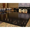 2018 popular Easy Install Portable Black wooden dance floor for wedding platform