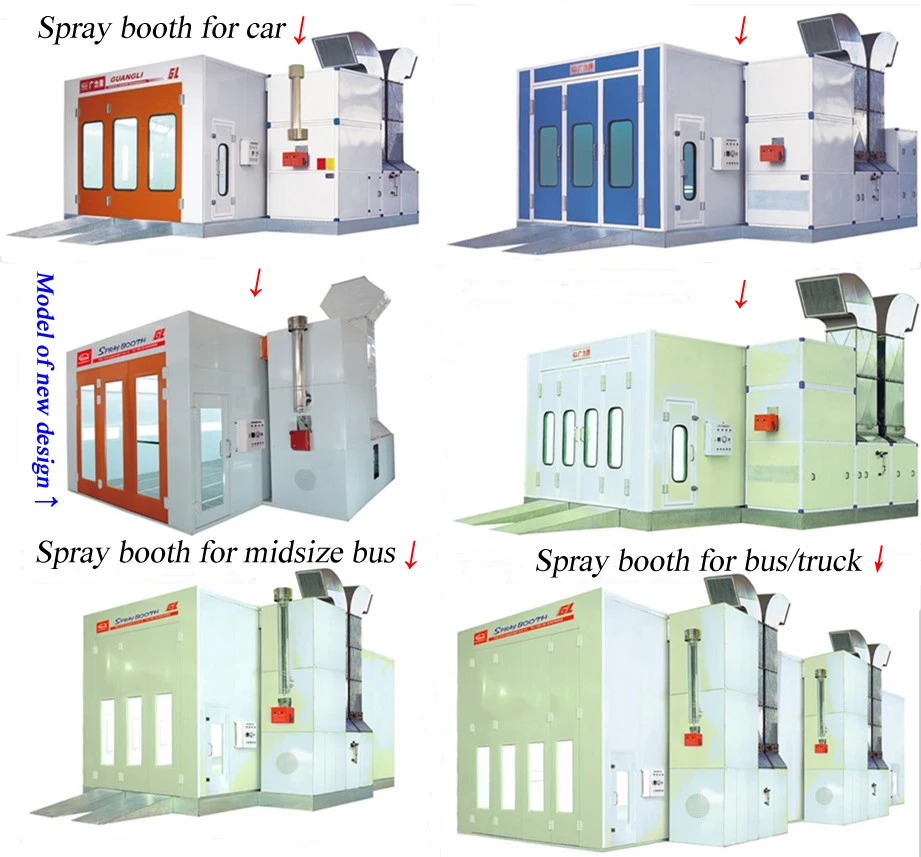 15m Drive Through Bus & Truck Big Spray Painting Cabin/chamber/room ...