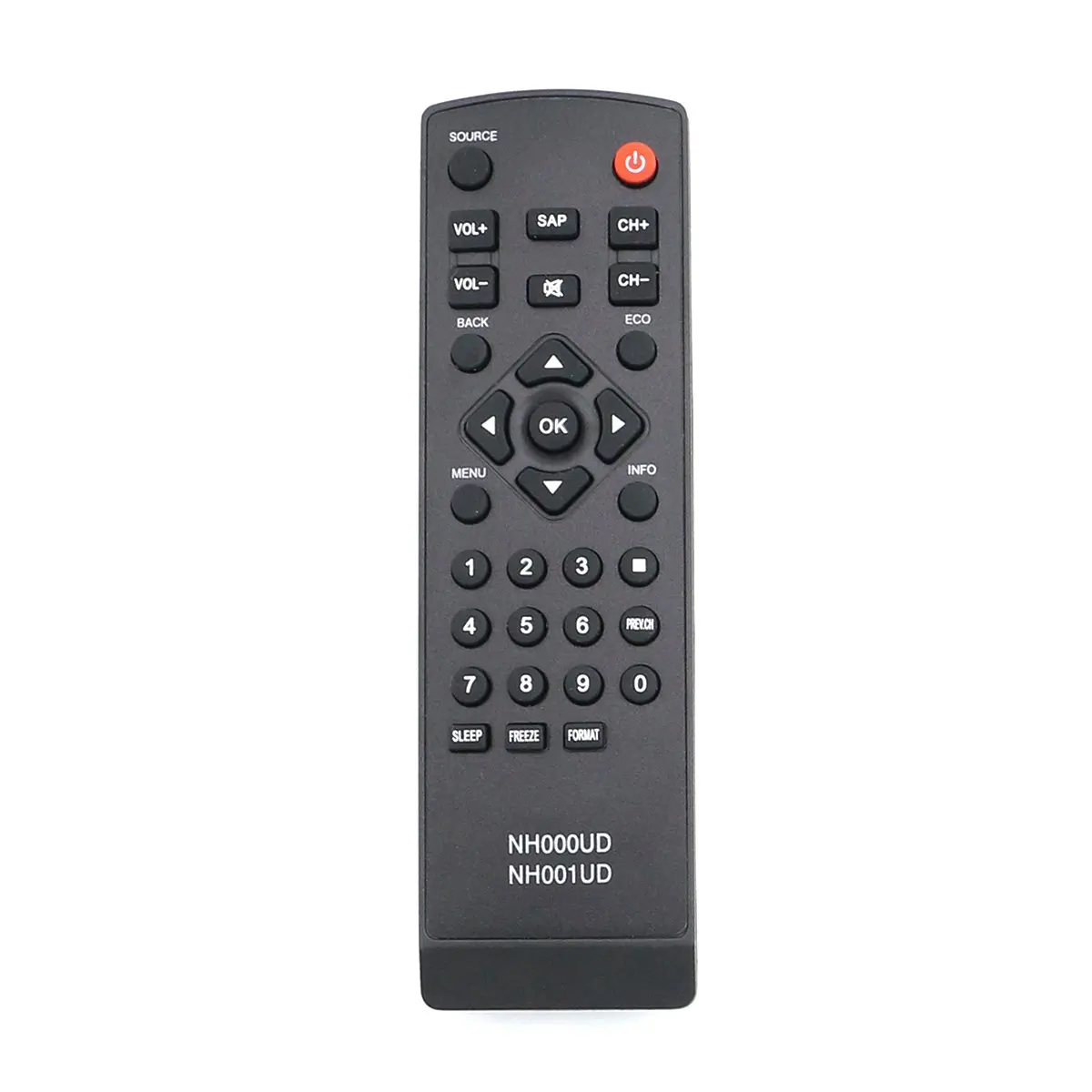 Get Quotations · ZdalaMit NH000UD NH001UD Replaced Remote fit for Emerson  Sylvania TV RLC220SL1 LC320SL1 LC220SL1 LC190SL1 LC320EM3F RLC370EM2
