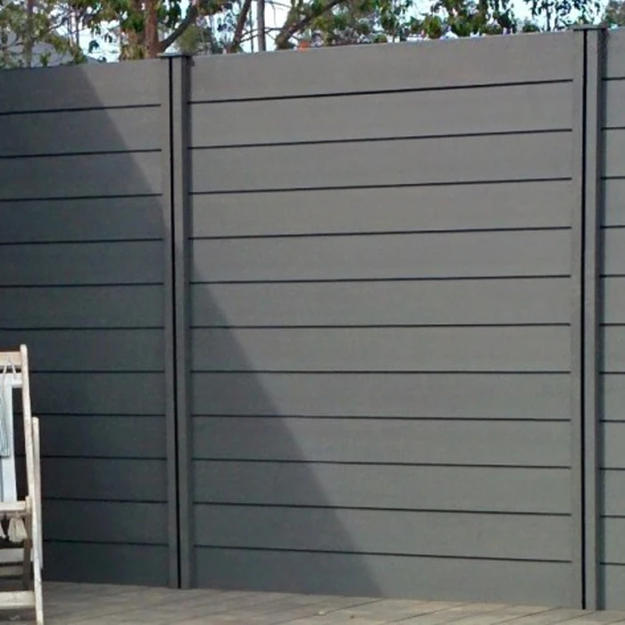 Easy Installation Eco-friendly Wood Plastic Composite Garden Fence