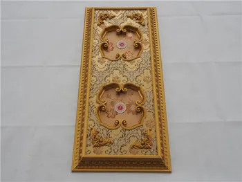 Architectural Accents Burgundy Gilt Bracade Rectangular Decorative Ps Ceiling Medallion Buy Ps Panel Ps Ps Decoration Product On Alibaba Com