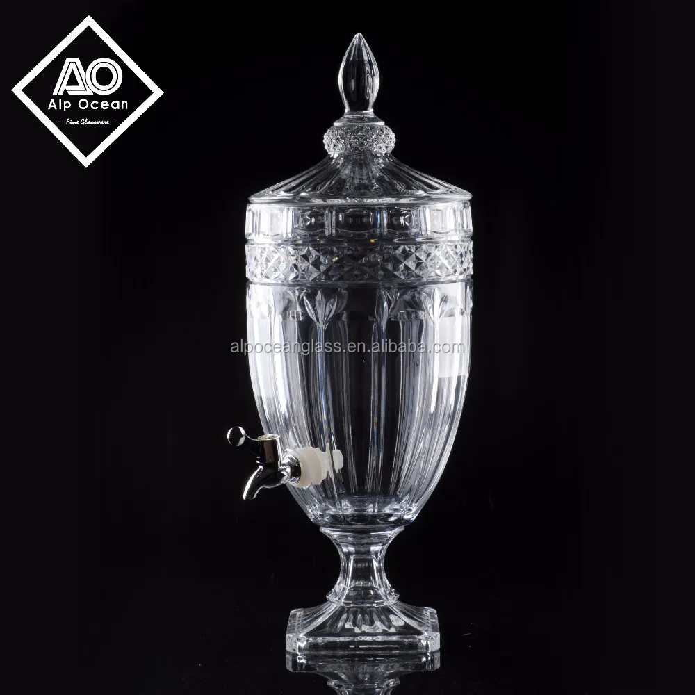 4.5l High Quality Glass Beverage Dispenser,Glass Water Dispenser With