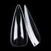 Factory Long Shape Abs Material Full Cover Salon Professional Plain Nail Tips