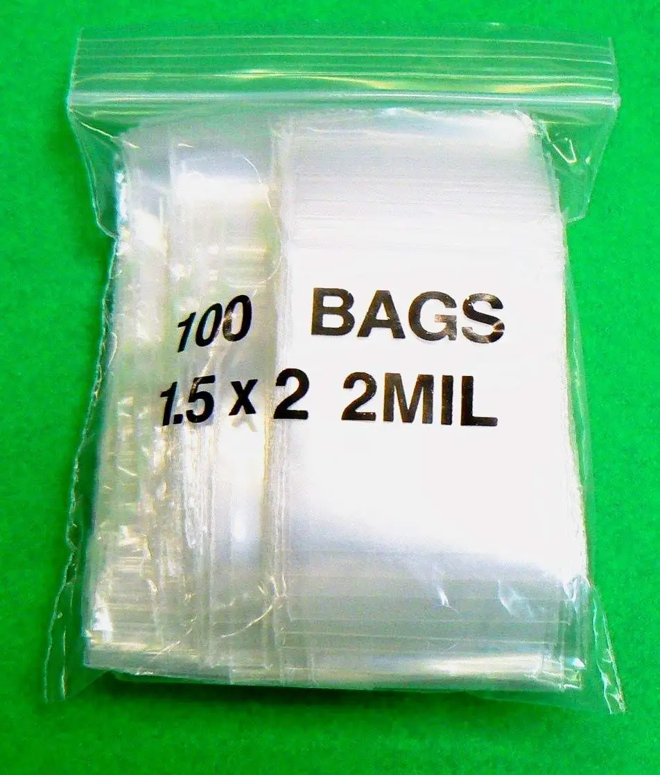 bulk zip lock plastic bags