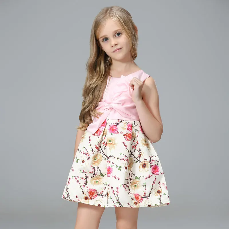 2019 New Girl Vest Skirt,Printed Children Princess Skirt Children's ...