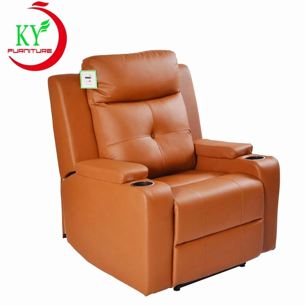 Jky Furniture Leather Home Theater Full Automatic Power Electric Chair