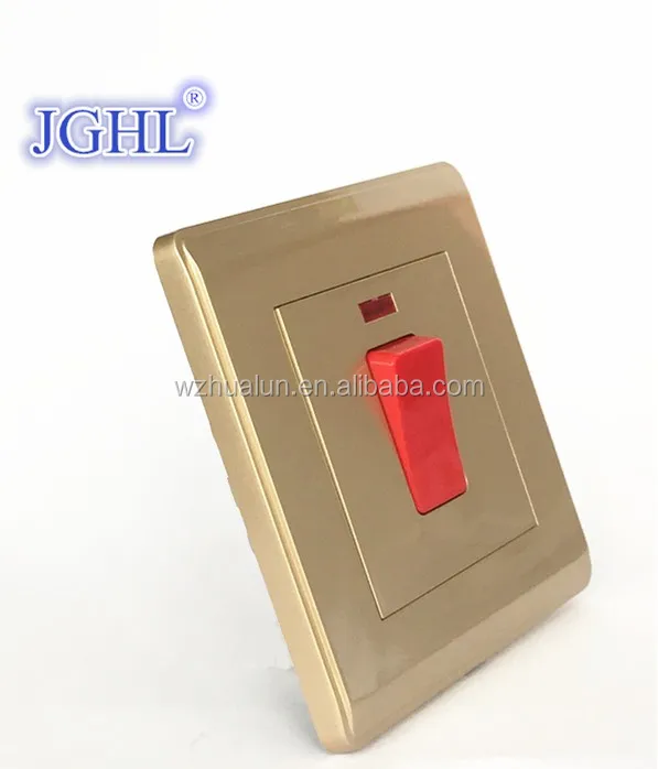 Golden Color Power Cooker 45a Electrical Switch Buy Electric Switch