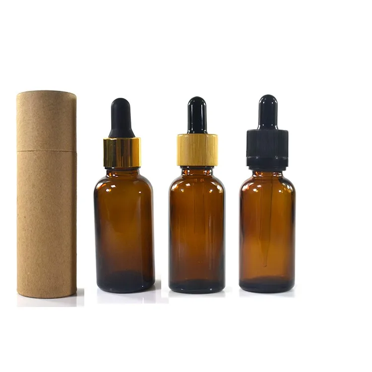 Download Cbd Oil Package 5ml 10ml 15ml 20ml 30ml 50ml 100ml Essential Oil Serum Amber Glass Dropper Bottle With Bamboo Cap Paper Tube Buy 100ml Amber Glass Bottle For Serum 30ml Essential Oil