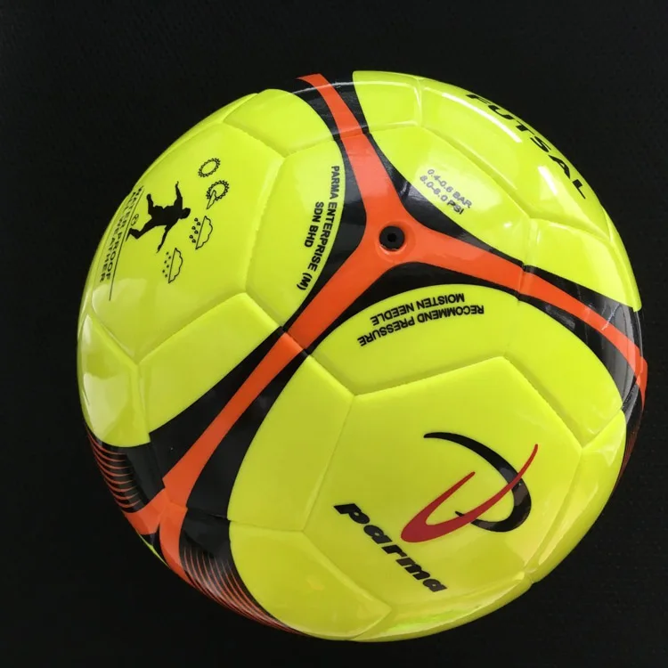 Pelota De Futsal Custom Logo Butyl Bladder Official Size Weight Thermal Bonded Indoor Soccer