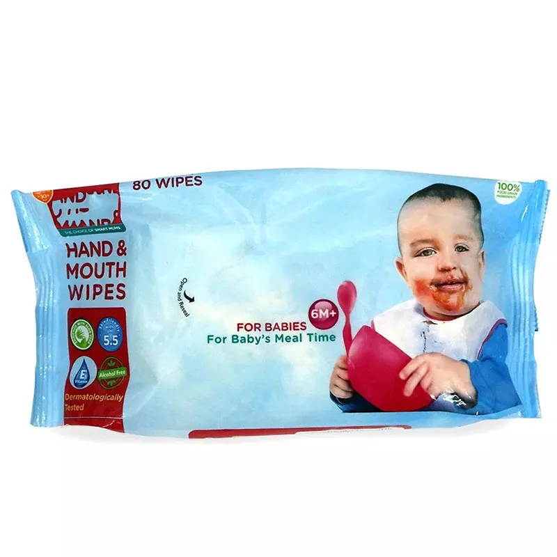 wipes to clean baby hands