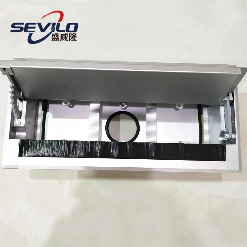 Double Sided Opening Wire Manager Cable Grommet For Conference Desk