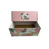 Bespoke top quality rectangle covered corrugated paper pet packaging boxes