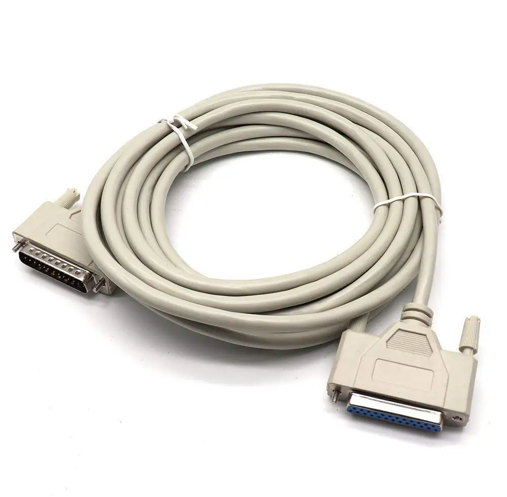 6 Ft 25-Pin DB25 Male to 68-Pin HD68 Male External SCSI Cable SCSI-HD68-DB25-06