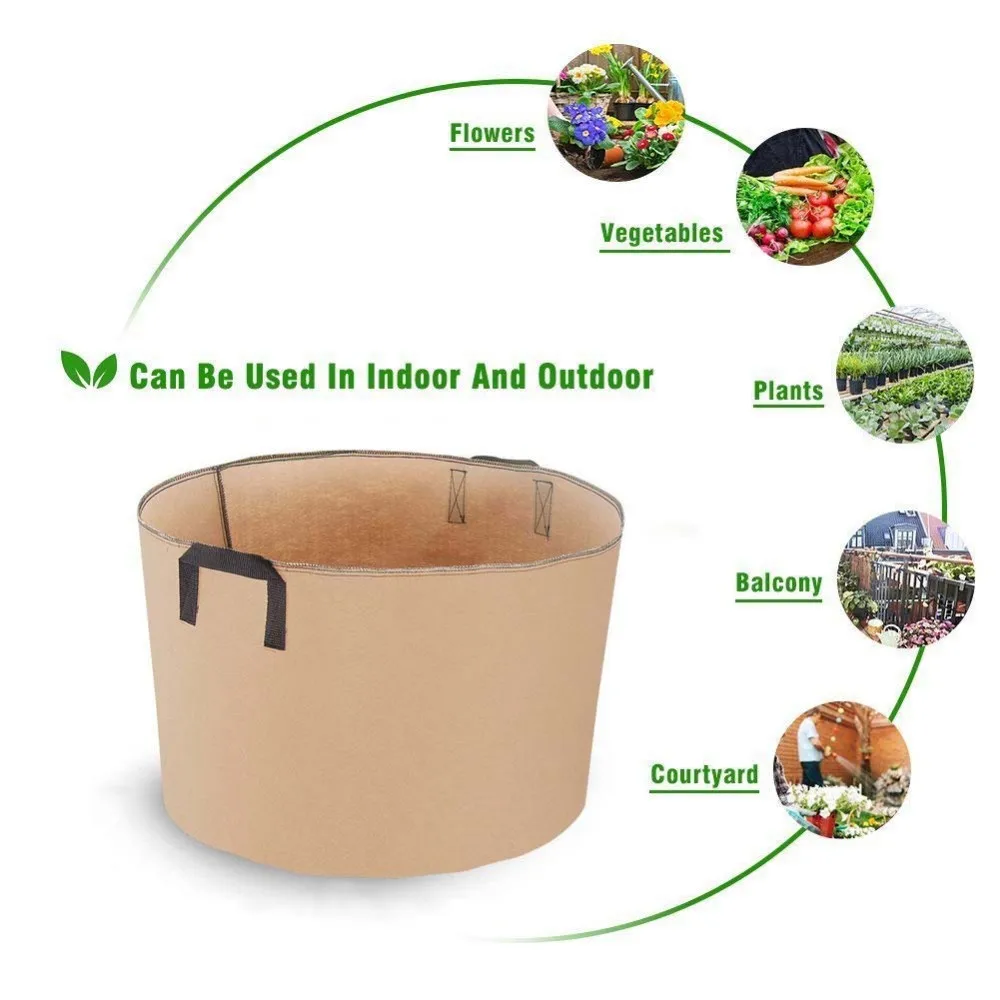 Breathable 150gallon Grow Bags For Tree Buy 100 Gallon Grow Bags