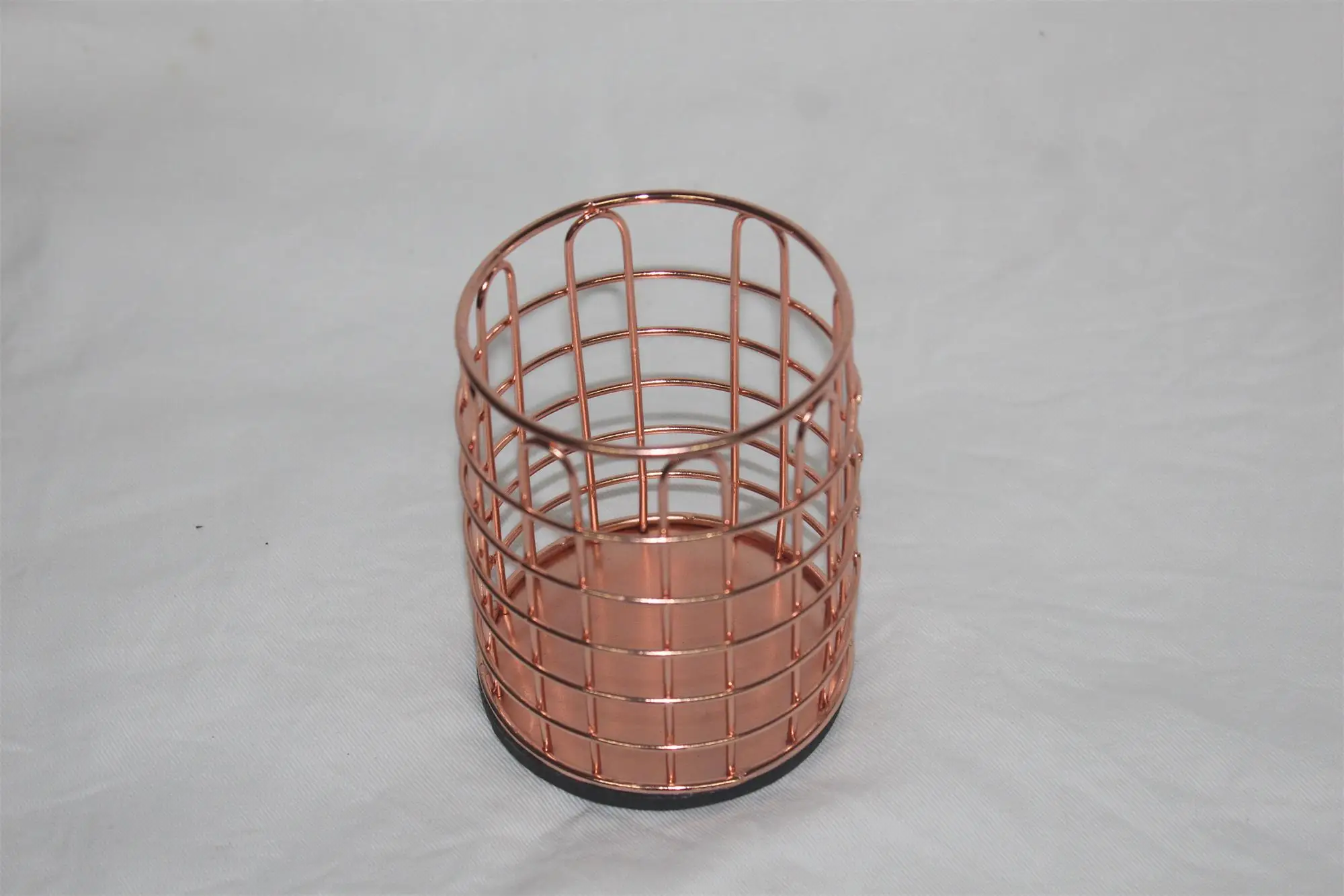 ITODA Mesh Pencil Holder Creative Desk Organizer Black Wire Mesh Pen Container Pen Pot Stationery Storage Case Multi-Functional Storage Box Table Tidy - View #5