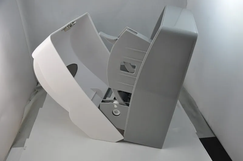 Lever action tissue dispenser,jumbo roll manual hand paper towel dispenser