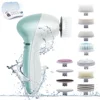 10 in 1 Multifunction Electric Face Cleaner Facial Cleansing Brush Spa Mini Skin Care Massage Brush Face Care Tool Machine