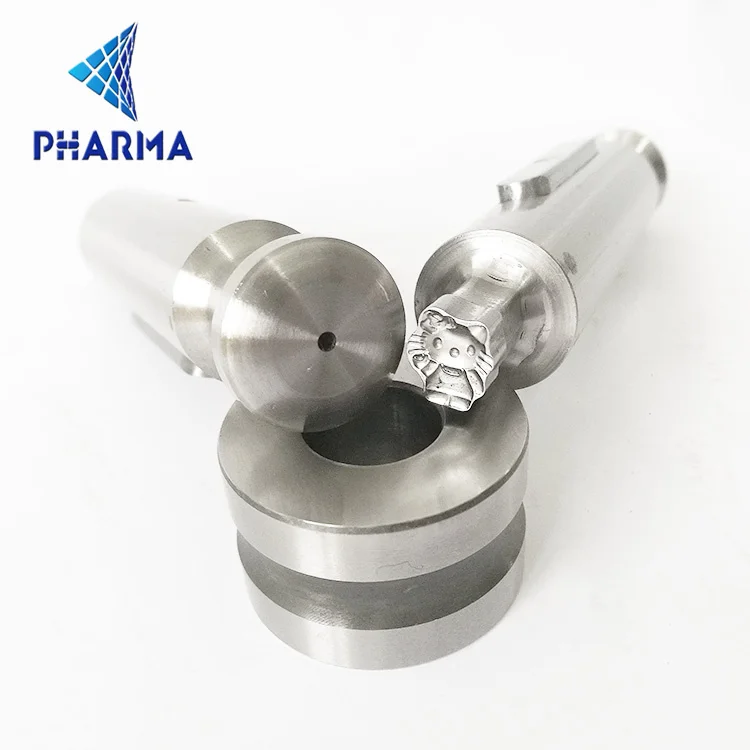 product-3D Shield Shaped Punch Die For Single Punch Candy Press Machine-PHARMA-img