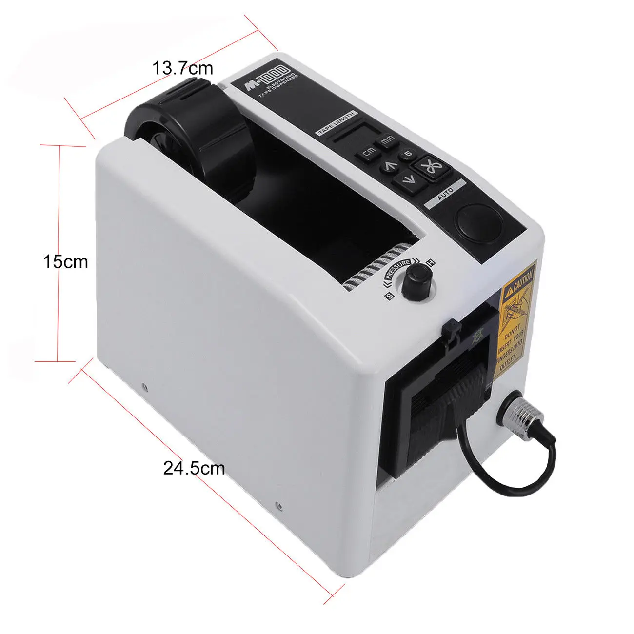 20-999mm M-1000 18W Automatic Tape Dispenser Electric Adhesive Tape Cutter Cutting Machine