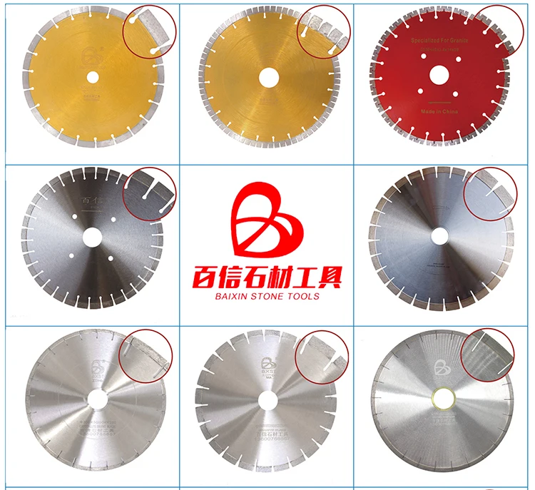 diamond gang saw blade cutting stone
