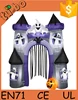 cheap advertising giant inflatable Halloween skull arch, inflatable ghost for Halloween decoration