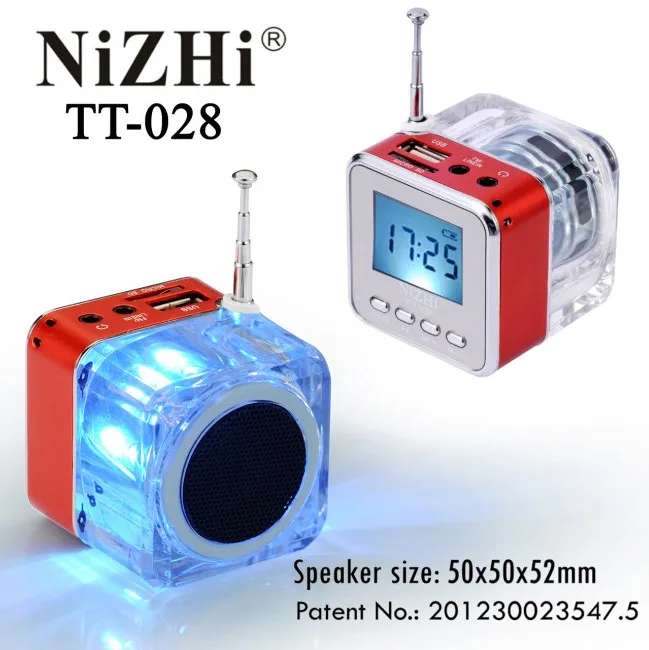 Mini Digital Sound Box Portable Mini Speaker Sound Bar Nizhi Tt028