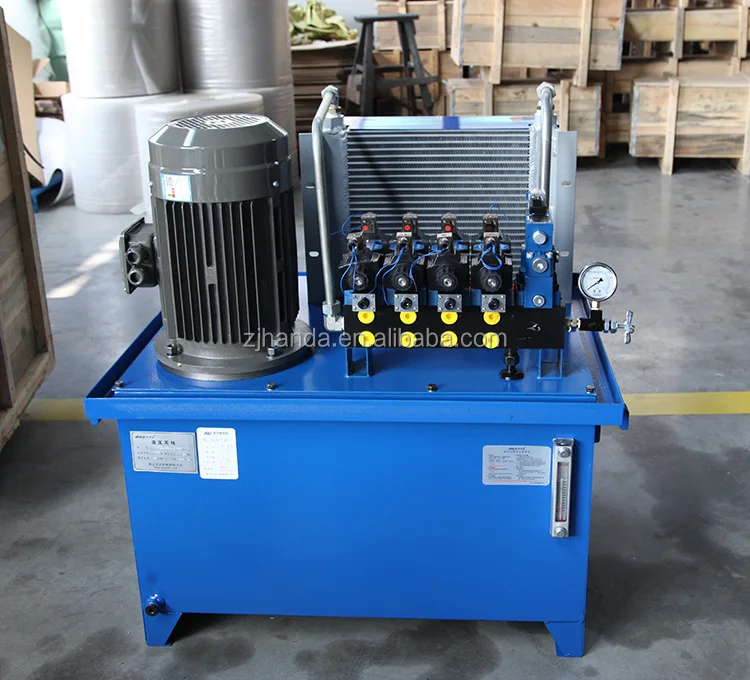 200l Tank Hydraulic Power Pack Unit Hydraulic Pump Station System For