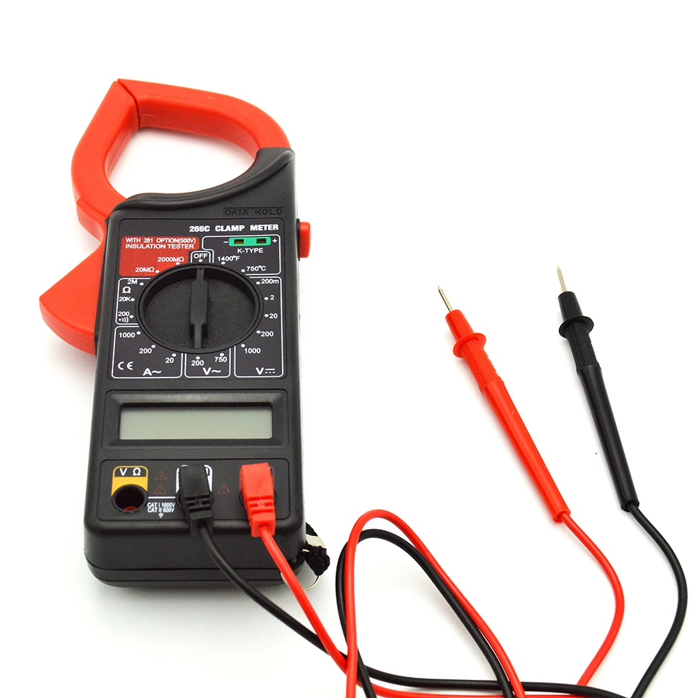 Clamp meter 266c инструкция Clamp meter 266c инструкция