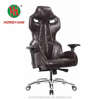 Leather And Fabric Professional Pc Gaming Chair Car Seat Computer Leather And Fabric Professional Pc Gaming Chair Car Seat Computer Office With Neck Pillow