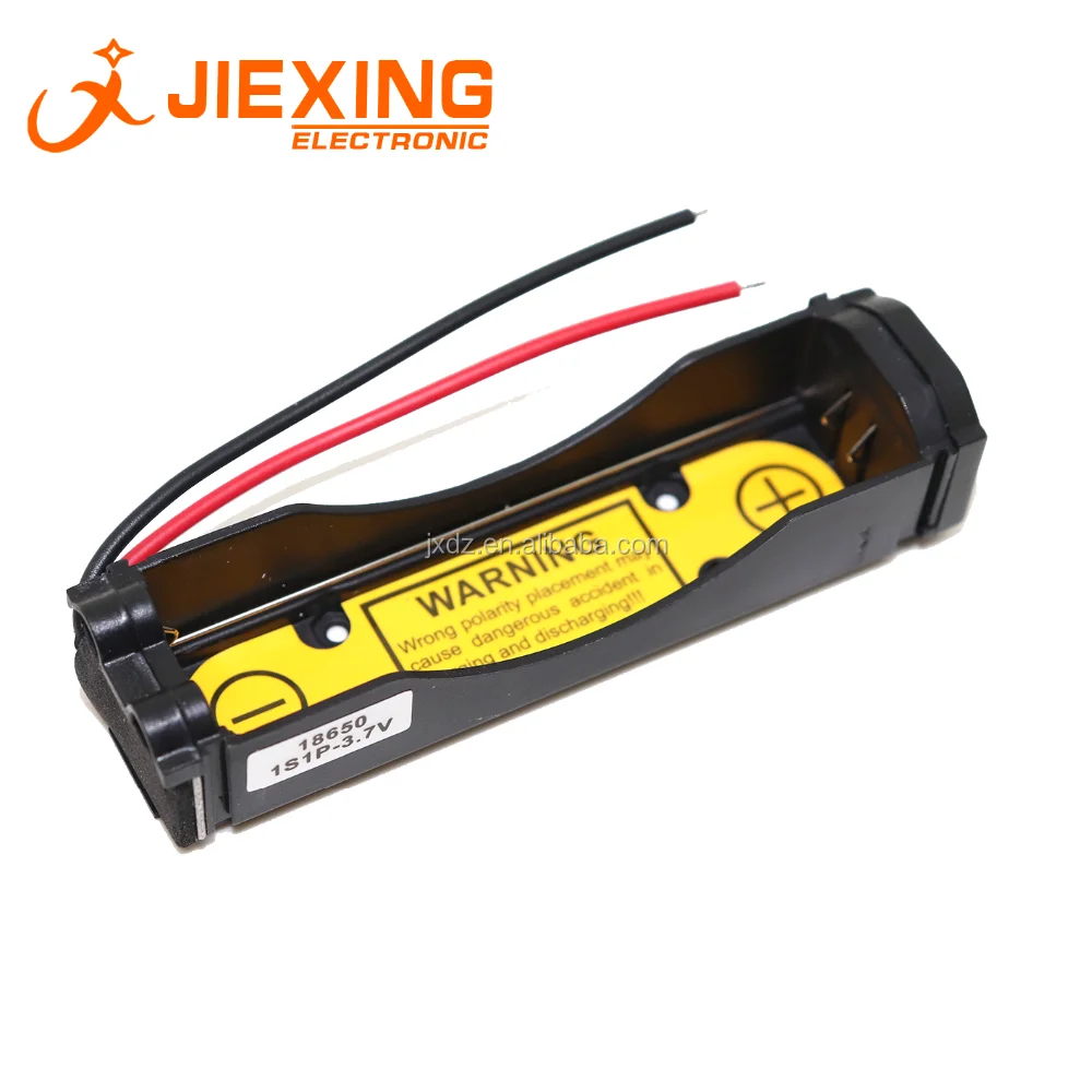 1s1p 3.7v 18650 Battery Holder With Charging Protection Board 1x18650