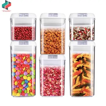 Znk00026 Multipurpose 6 Pieces Set Pantry And Food Storage