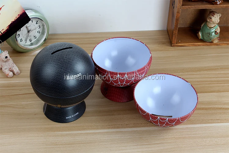 Plastic Coin Bank 15cm Tall Pvc Vinyl Money Saving Box For Home