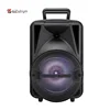 2019 cheap 8 inch party trolley speaker karaoke with LED lights