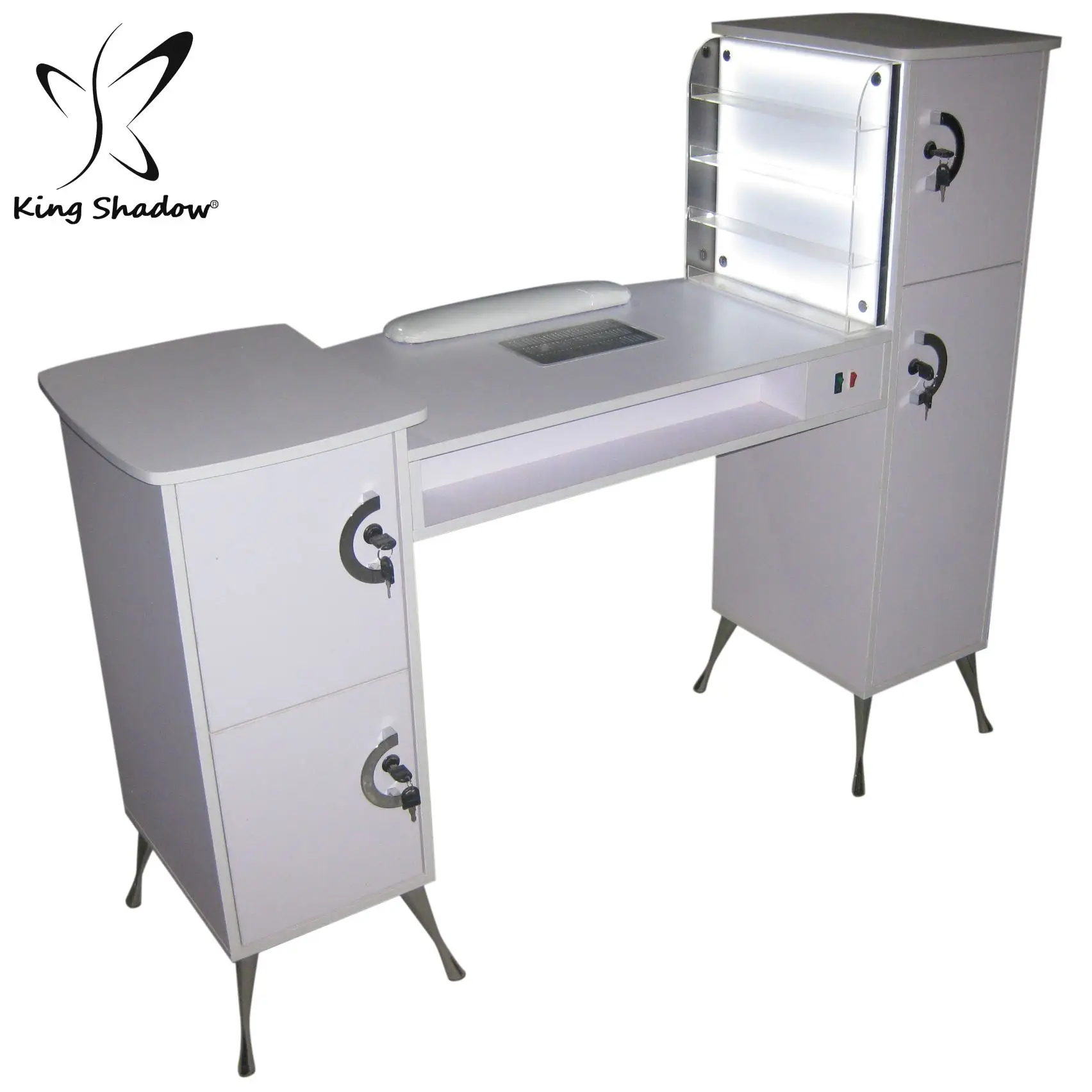 Kingshadow Marble Top Nail Desk Manicure Table With Fan For Sale Buy