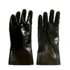 Global hotsale Anti-particle black rubber gloves for Industrial work