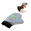 Elastic Bending Rubber Tips Right Hand Pet Massage Tool Brush Gloves for Cats and Dogs