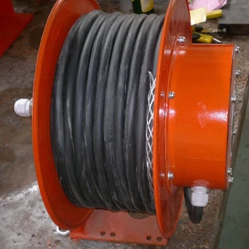 Spring Cable Reel Drum,Using Collector Silp Ring Carbon Brush - Buy ...