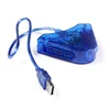 Dual Ports USB Controller Gamepad Adapter joystick Converter Cable for PSX PS1 PS2 to usb converter driver to PC Games
