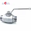 hydraulic square flange hydraulic shuttle valve ball valve cf8m 1000 wog