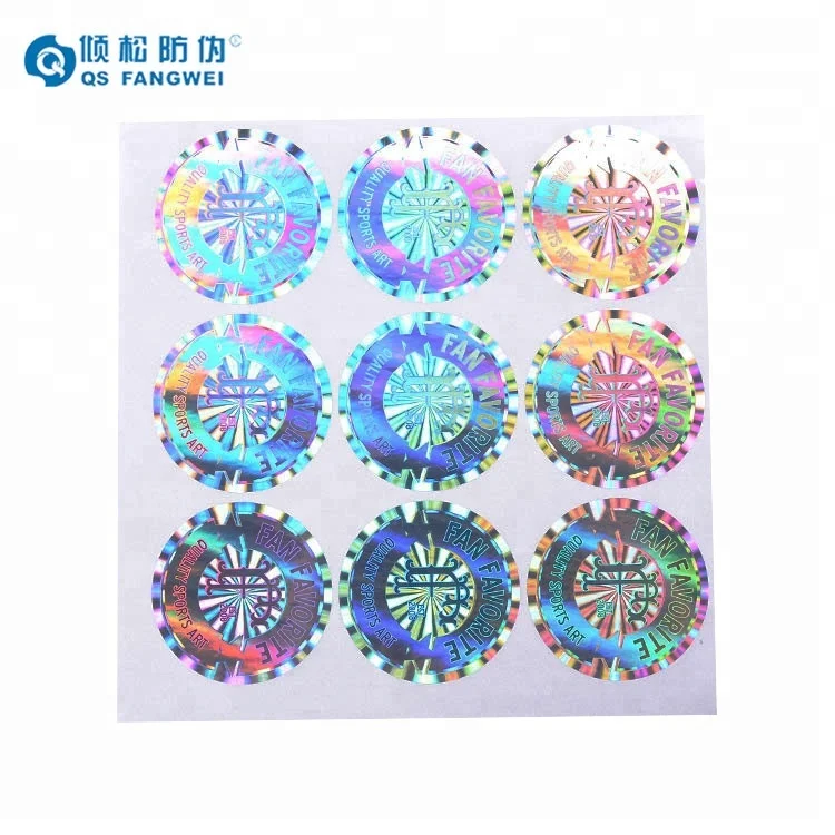 hologram label printing